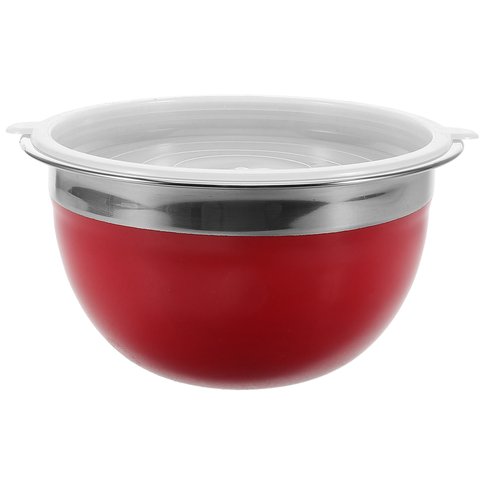 Meal Prep Noodles - Stainless Steel Salad Bowl with Lid