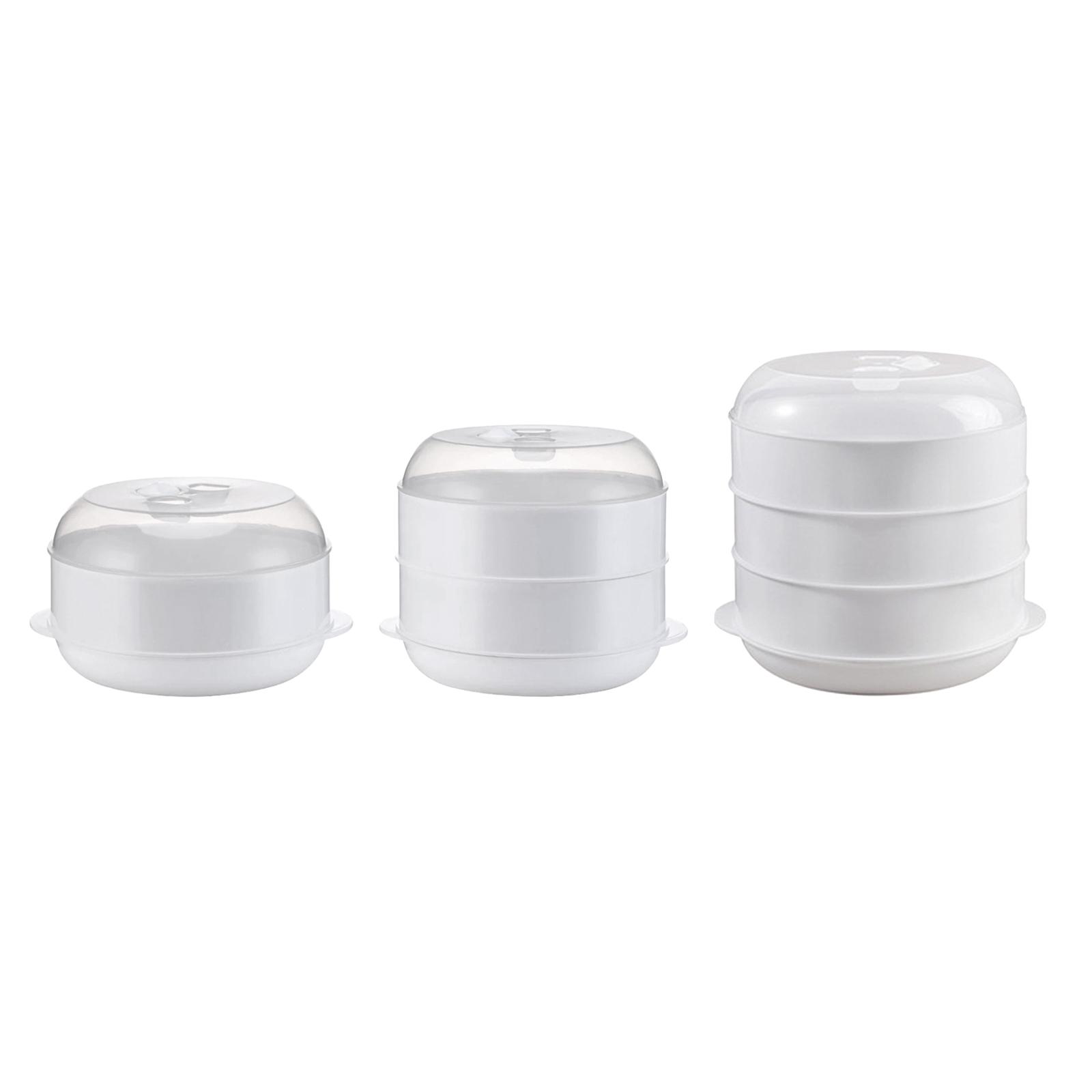 Stackable Microwave Food Steam - Meal Prep Quick のレビューと価格