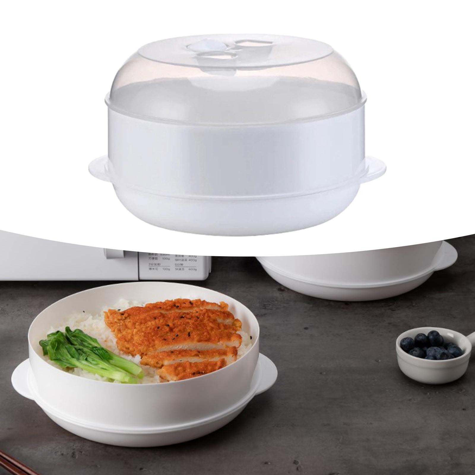Stackable Microwave Food Steam - Meal Prep Quick のレビューと価格