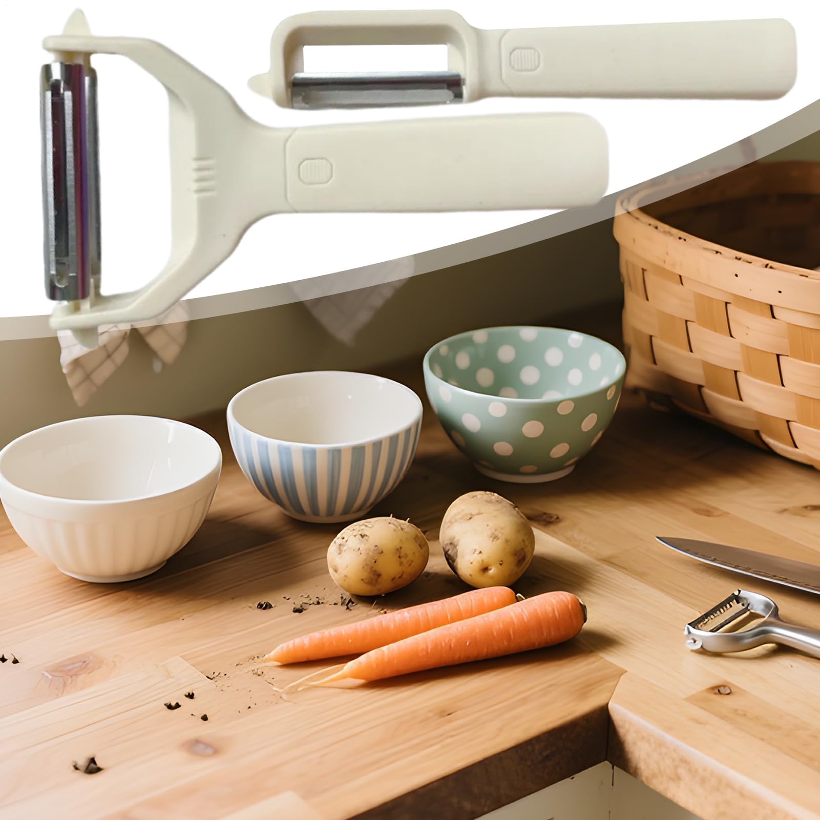 Vegetable Peelers for Kitchen, - Meal Prep With Potatoes のレビューと価格
