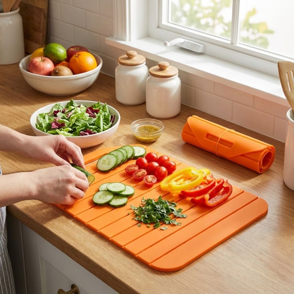 Non-Stick Folding Cutting Boar - Food Prep Mat のレビューと価格
