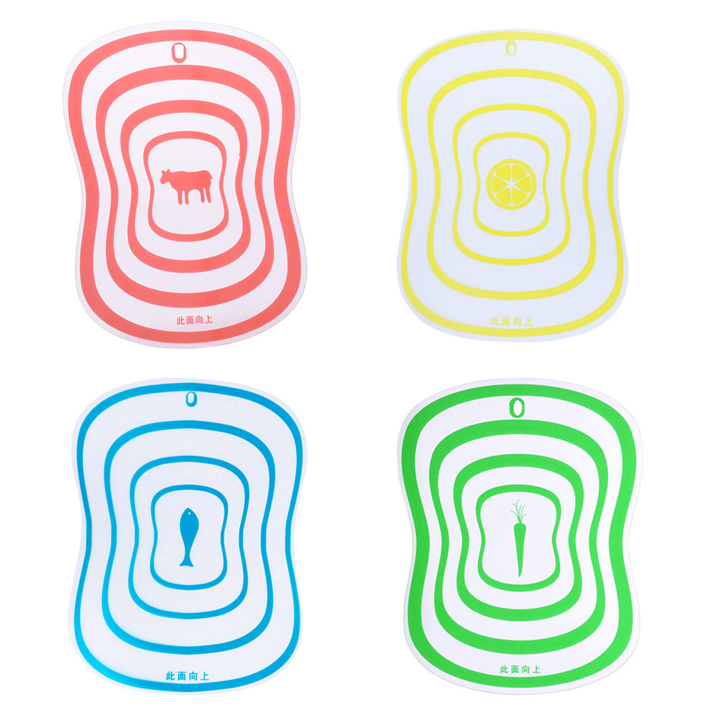 4Pcs Anti-Slip Chopping Boards - Food Prep Mat のレビューと価格