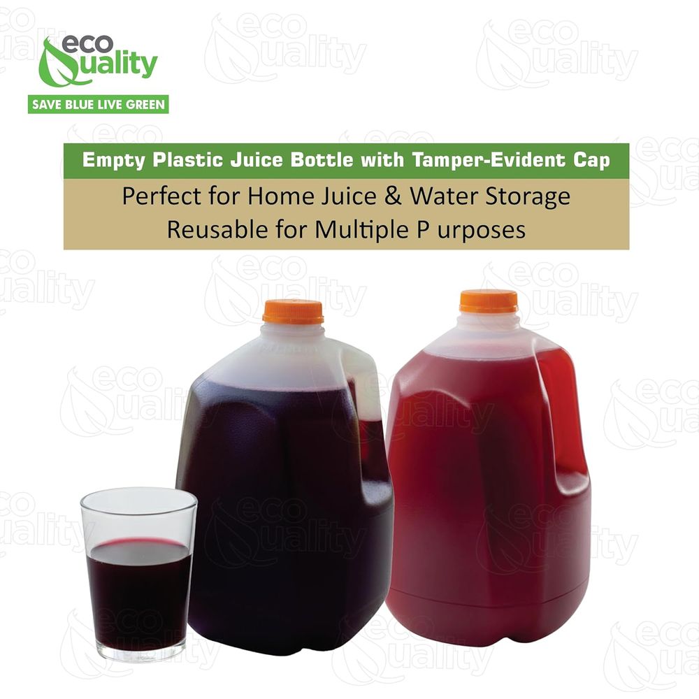 128 oz Gallon Size Plastic Jui - Meal Prep Juice のレビューと価格