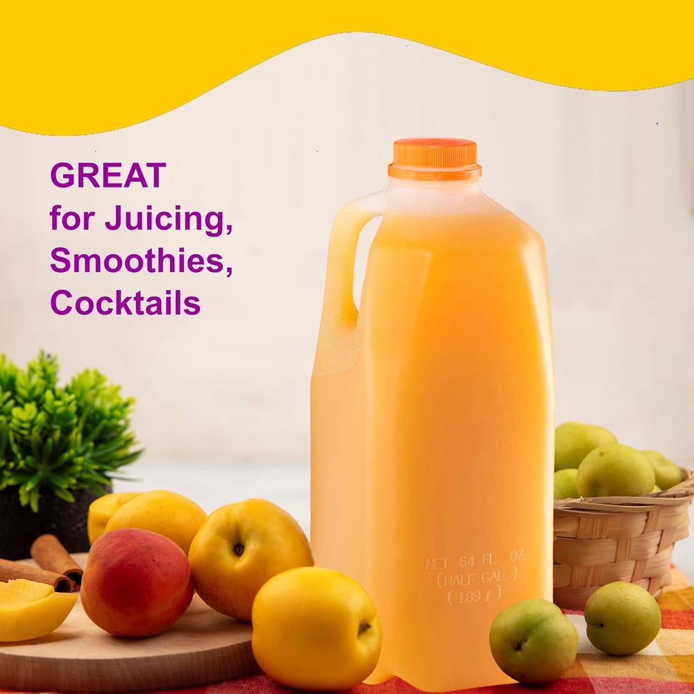 64 oz Tamper-Evident Plastic J - Meal Prep Juice のレビューと価格