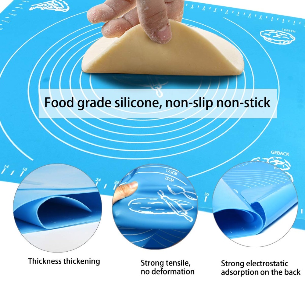 70/50/40cm Silicone Baking Mat - Food Prep Mat のレビューと価格