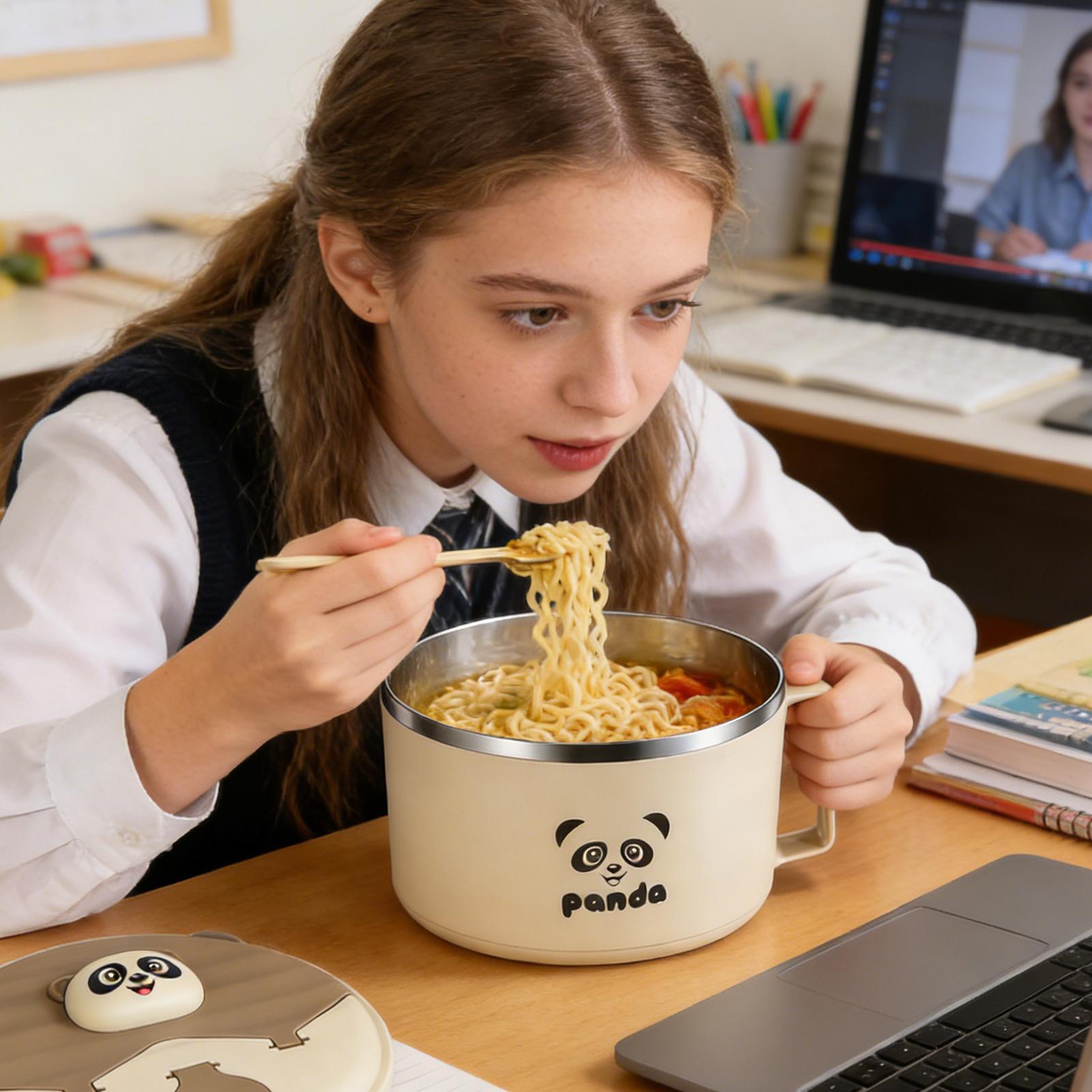 Soup Bowls With Handles Stainl - Meal Prep Noodles のレビューと価格