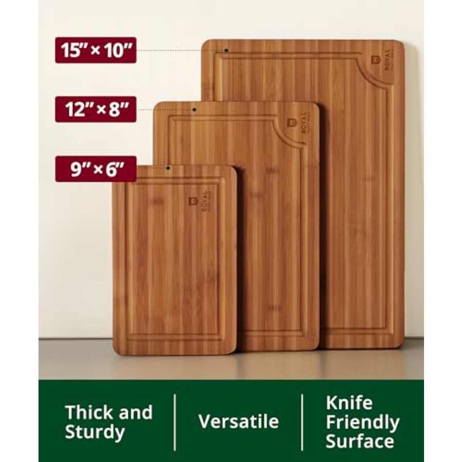 Wooden Cutting Boards for Kitc - Meal Prep Juice のレビューと価格