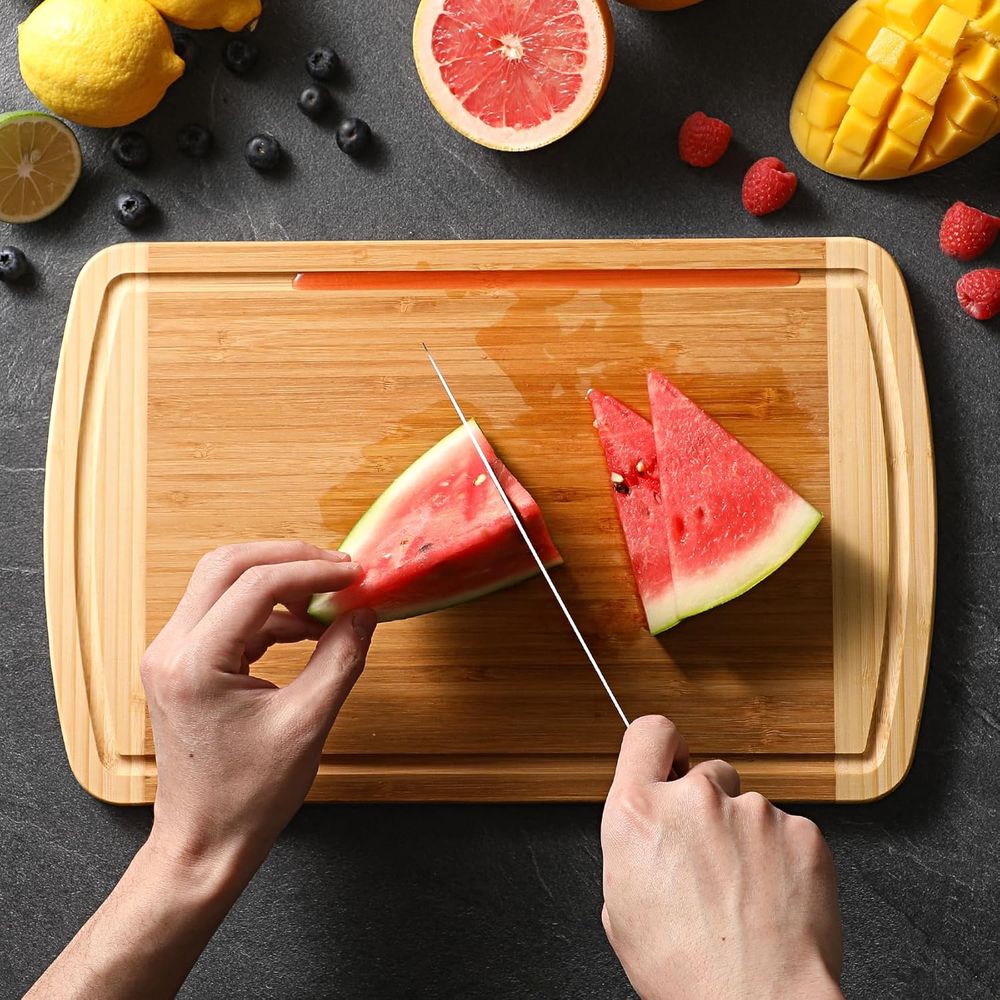 Organic Bamboo Cutting Board S - Meal Prep Juice のレビューと価格