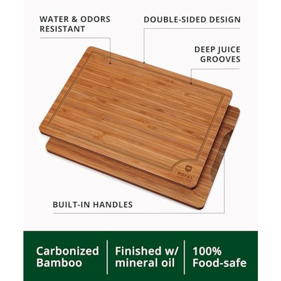 Wooden Cutting Boards for Kitc - Meal Prep Juice のレビューと価格