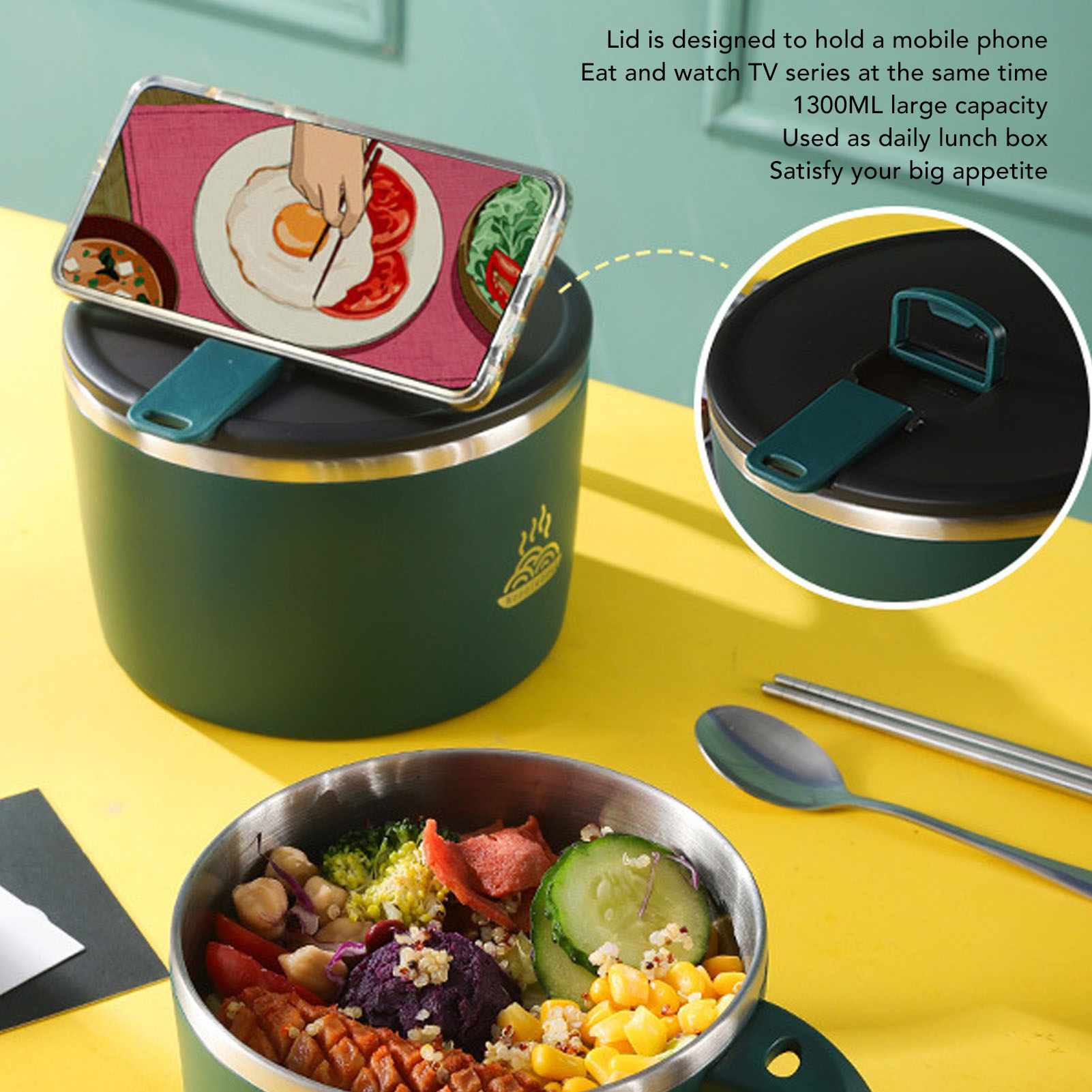 1300ml Sealed Portable Drain B - Meal Prep Noodles のレビューと価格