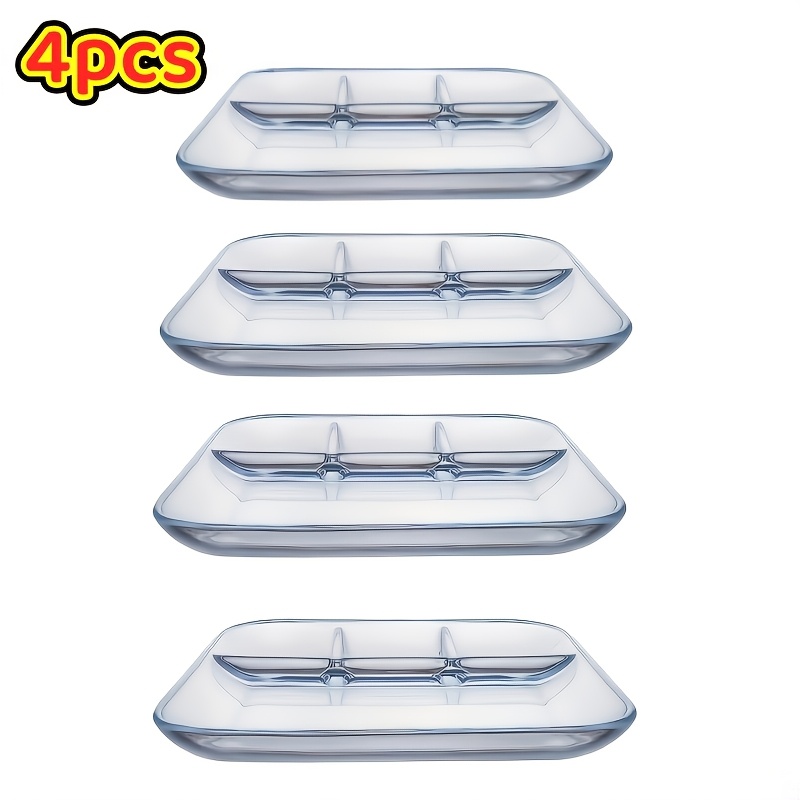 4-Pack Glass Serving Platters  - Meal Prep Noodles のレビューと価格