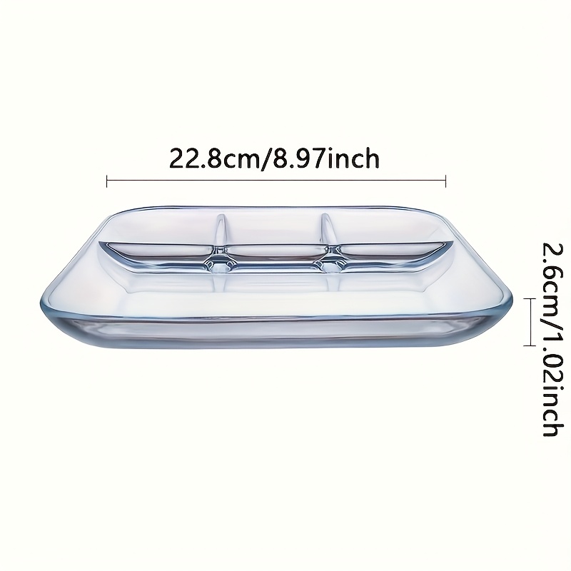 4-Pack Glass Serving Platters  - Meal Prep Noodles のレビューと価格