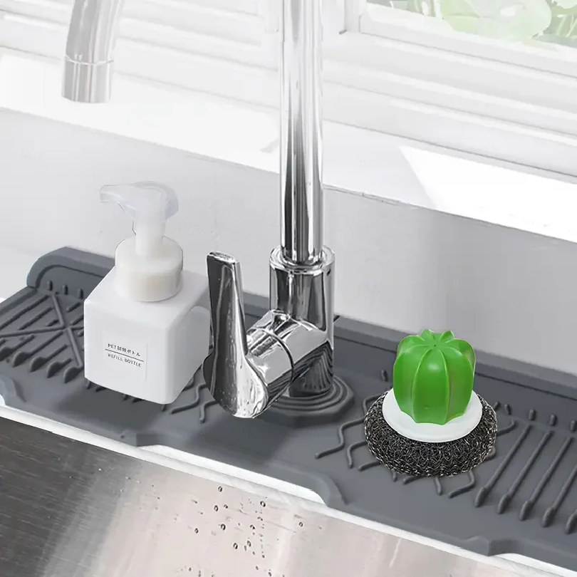 Non-slip silicone kitchen drai - Food Prep Mat のレビューと価格