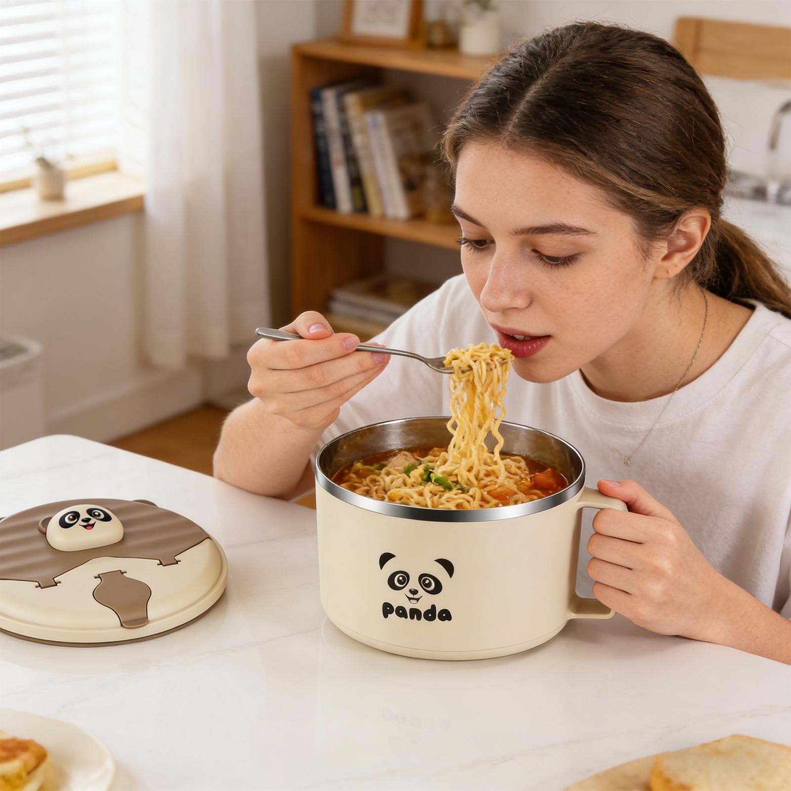 Soup Bowls with Lids Stainless - Meal Prep Noodles のレビューと価格