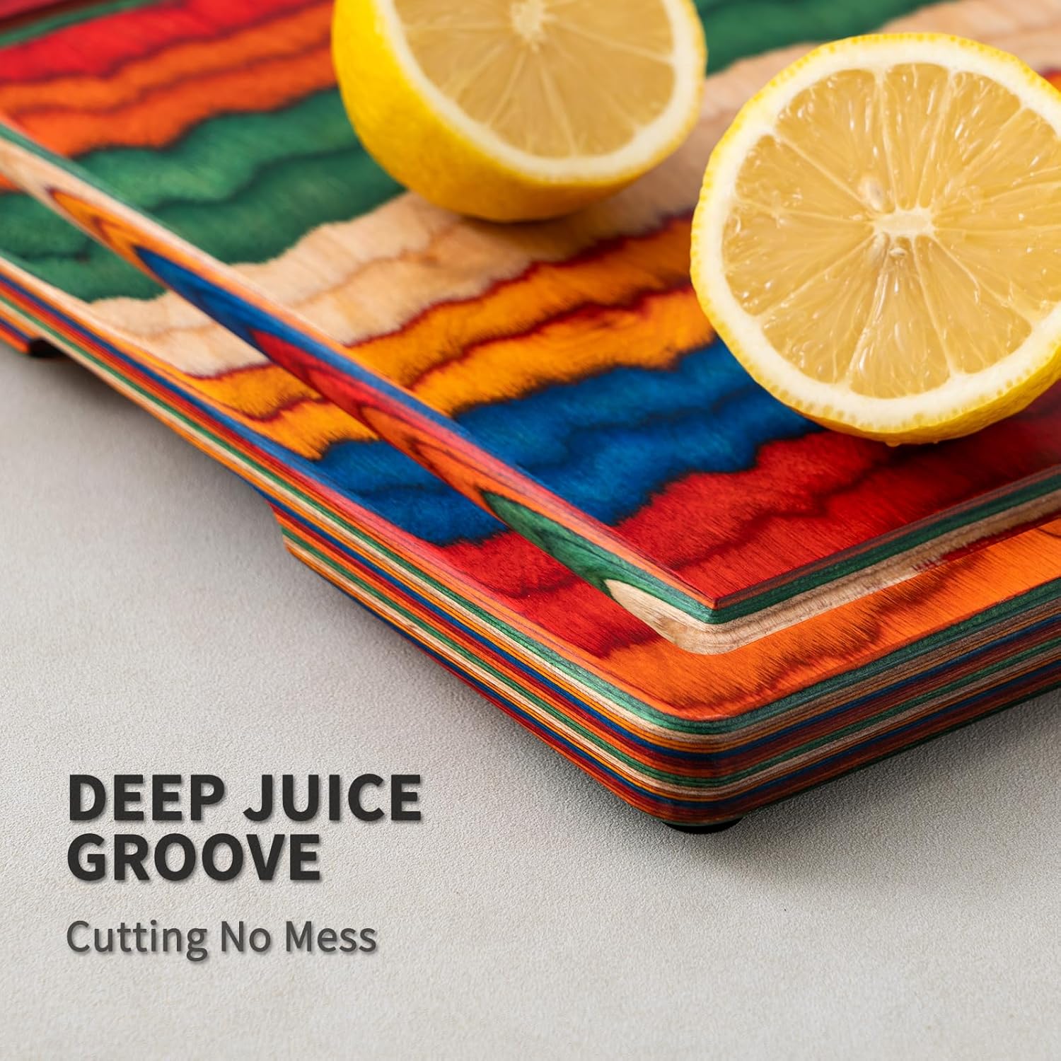 Wooden Cutting Board for Kitch - Meal Prep Juice のレビューと価格