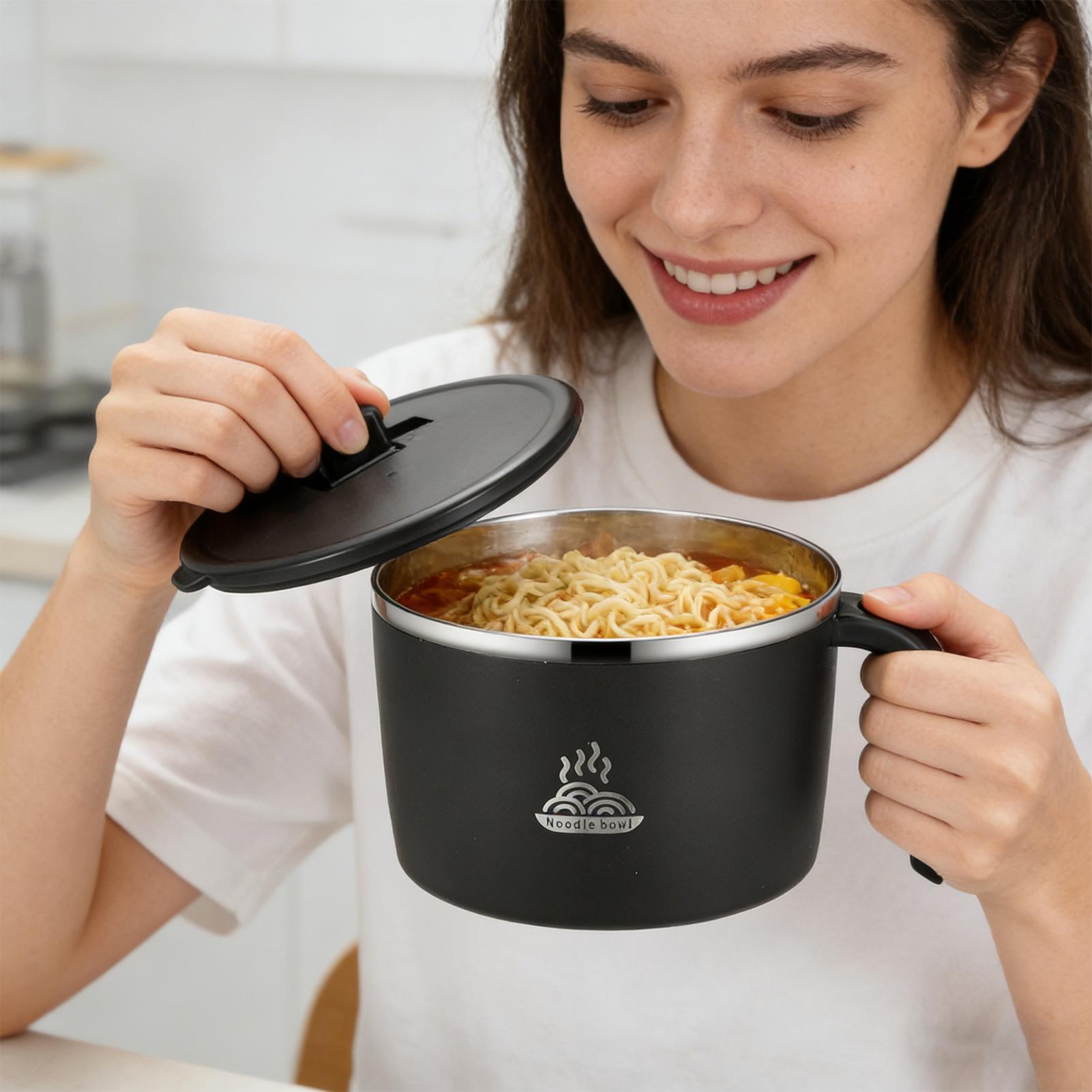 Soup Bowls With Lids Stainless - Meal Prep Noodles のレビューと価格