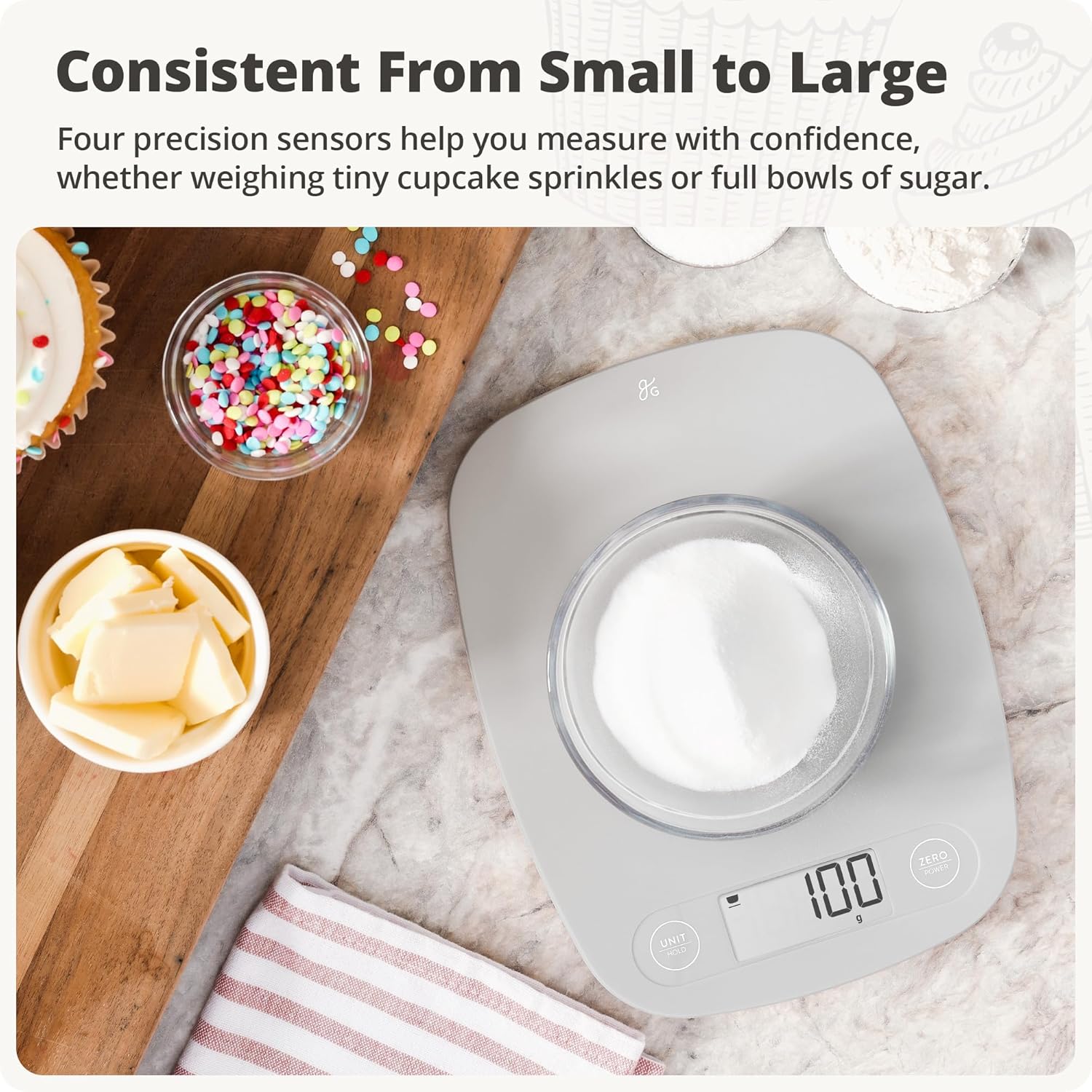 Digital Kitchen Scale with 1g  - Meal Prep Quick のレビューと価格