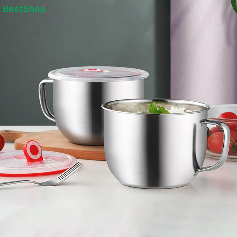 ♤Stainless Steel Soup Bowl wit - Meal Prep Noodles のレビューと価格