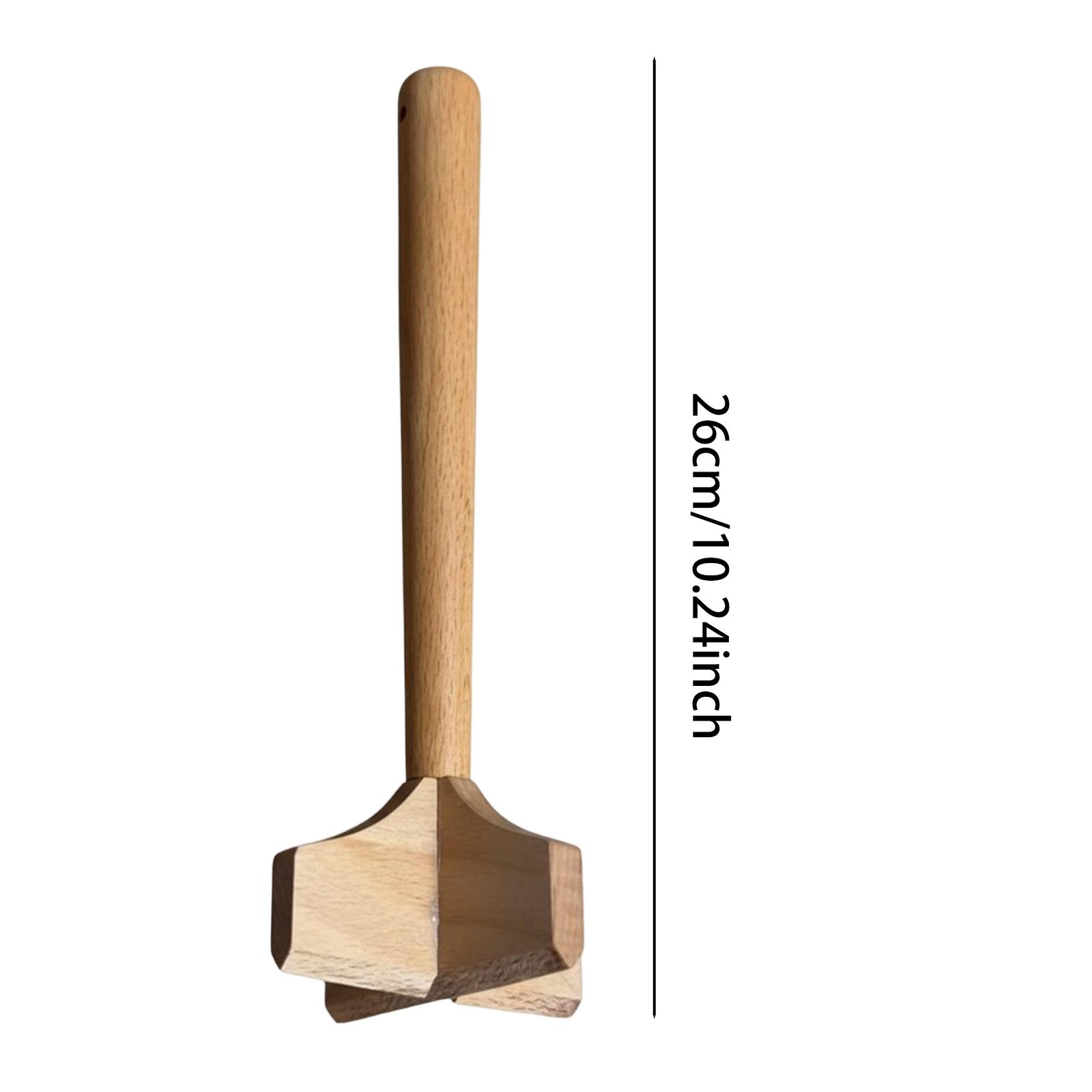 Premium Wood Potato Masher Eas - Meal Prep With Potatoes のレビューと価格