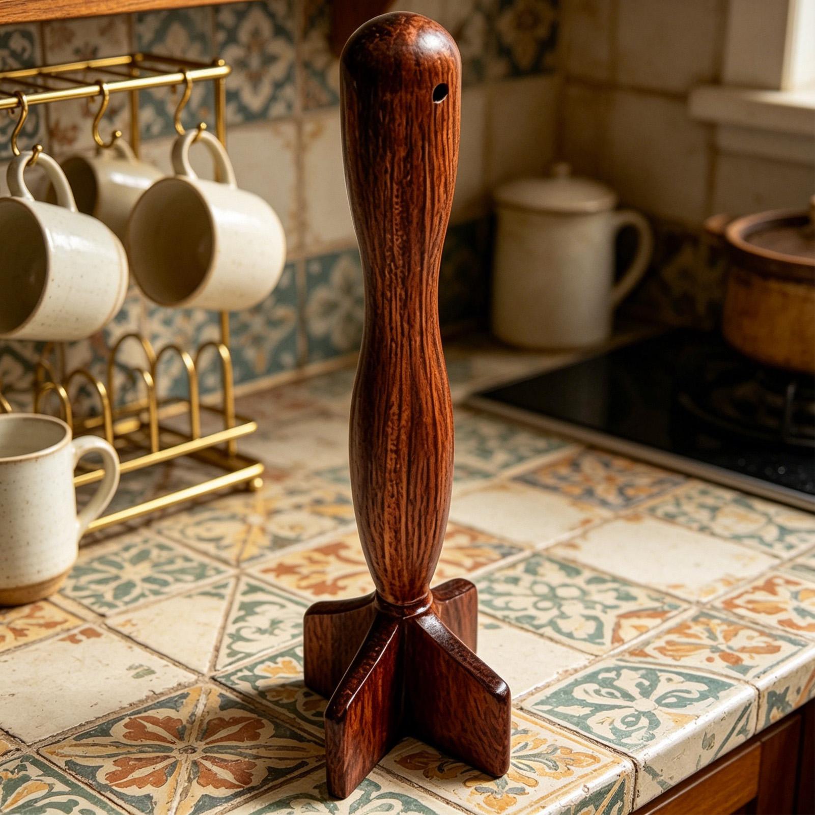 Wooden Meat Masher Wooden Meat - Meal Prep With Potatoes のレビューと価格