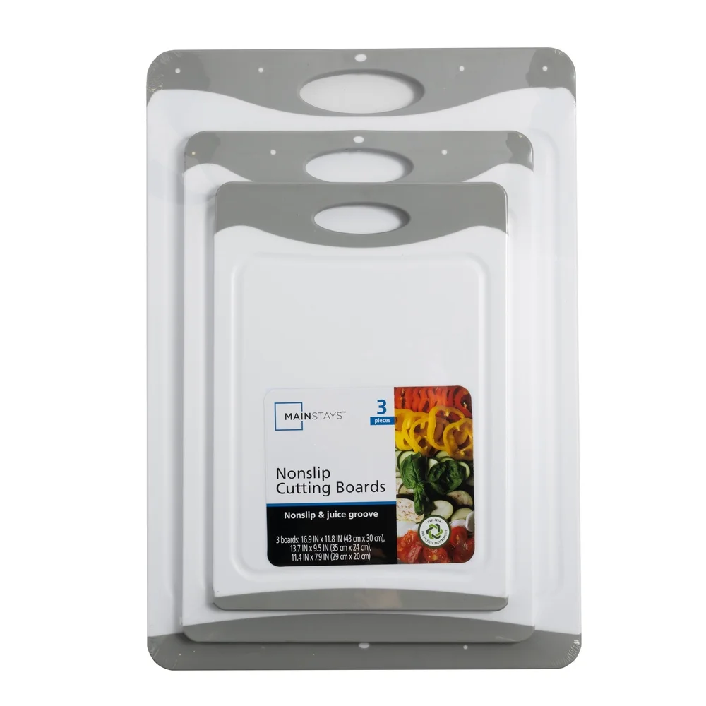 3-Piece Non-Slip Cutting Board - Meal Prep Juice のレビューと価格