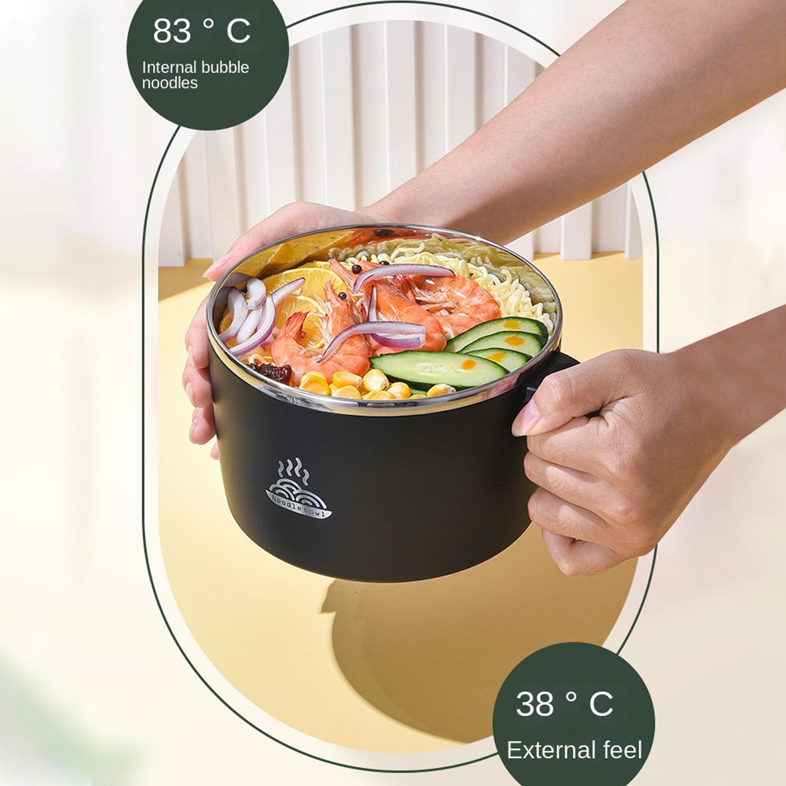 Noodle Soup Bowl Stainless Ste - Meal Prep Noodles のレビューと価格