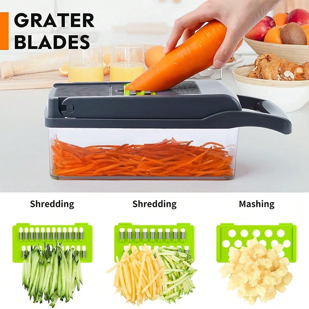 16-Piece Multi-Function Kitche - Meal Prep With Potatoes のレビューと価格