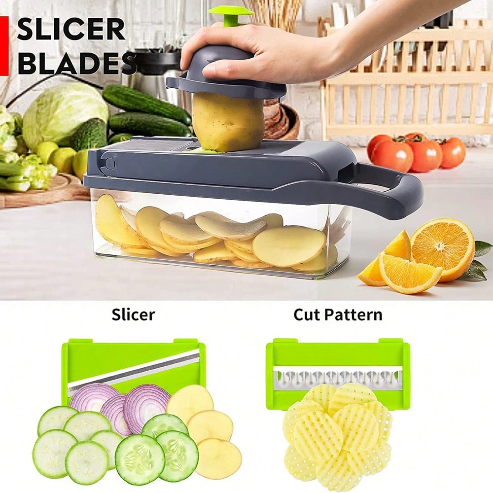 16-Piece Multi-Function Kitche - Meal Prep With Potatoes のレビューと価格