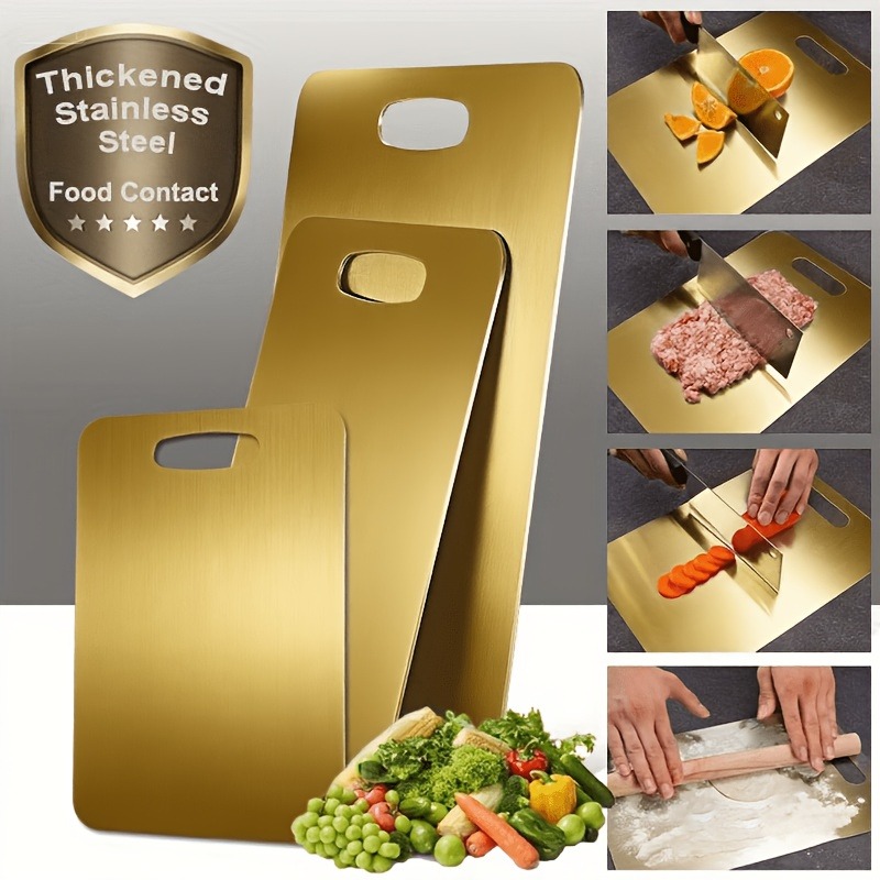 Gold-colored Stainless Steel C - Food Prep Mat のレビューと価格