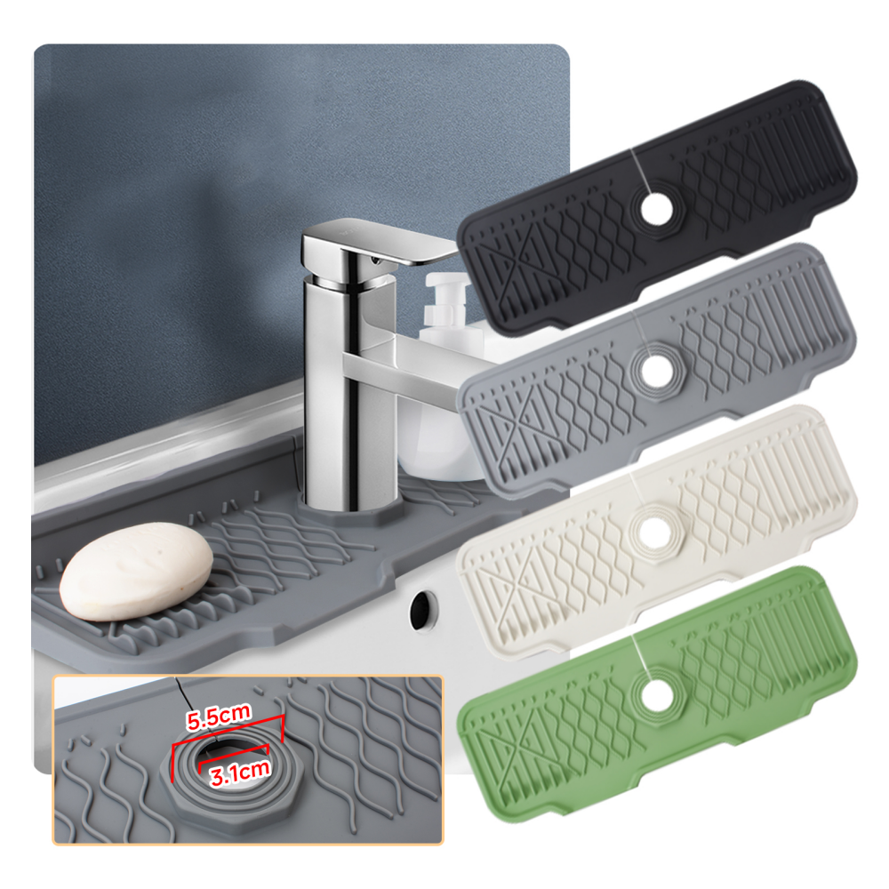 Non-slip silicone kitchen drai - Food Prep Mat のレビューと価格