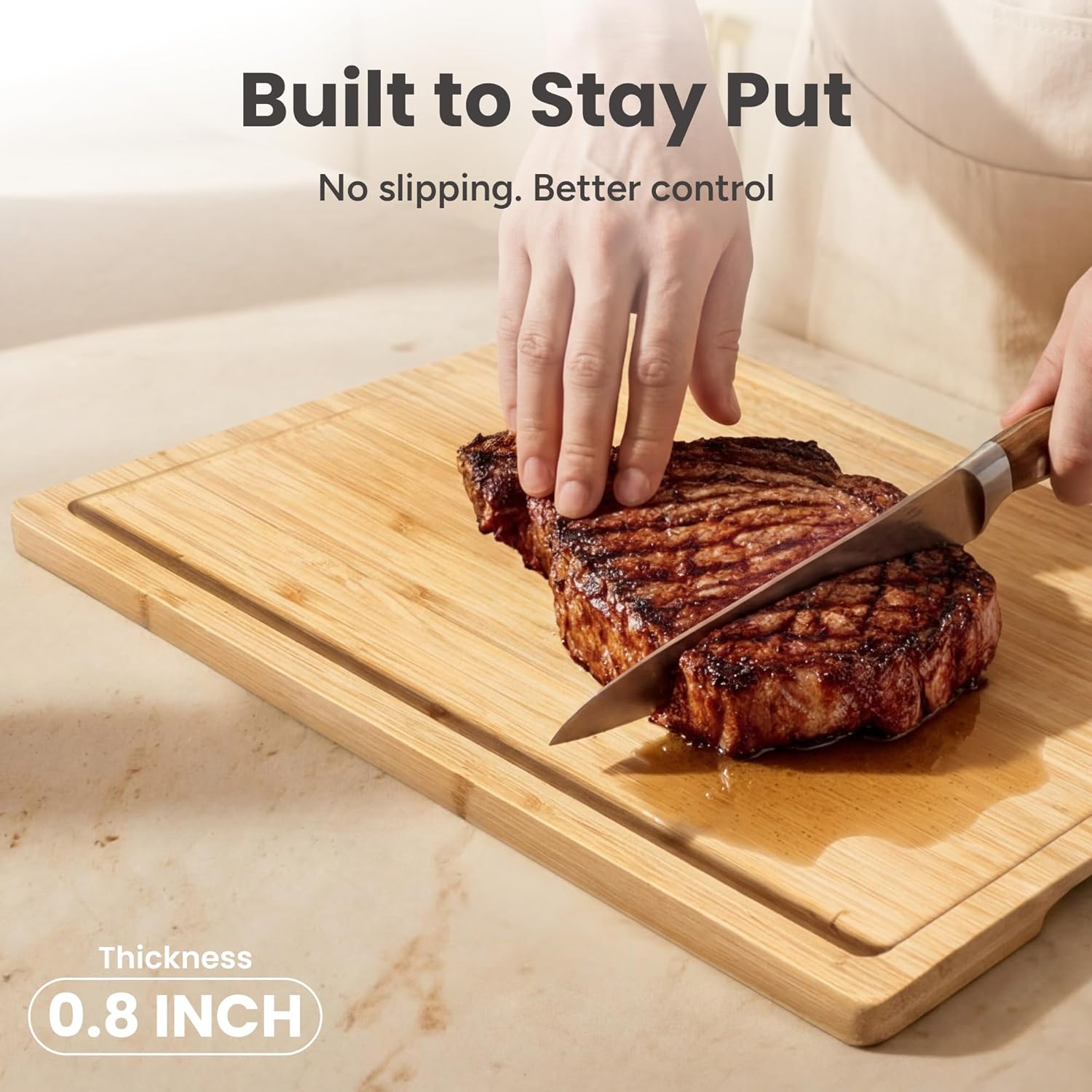 3-Piece Bamboo Cutting Board S - Meal Prep Juice のレビューと価格