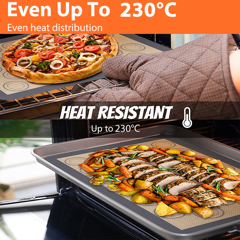 1PC Silicone Baking Mat for Ov - Food Prep Mat のレビューと価格