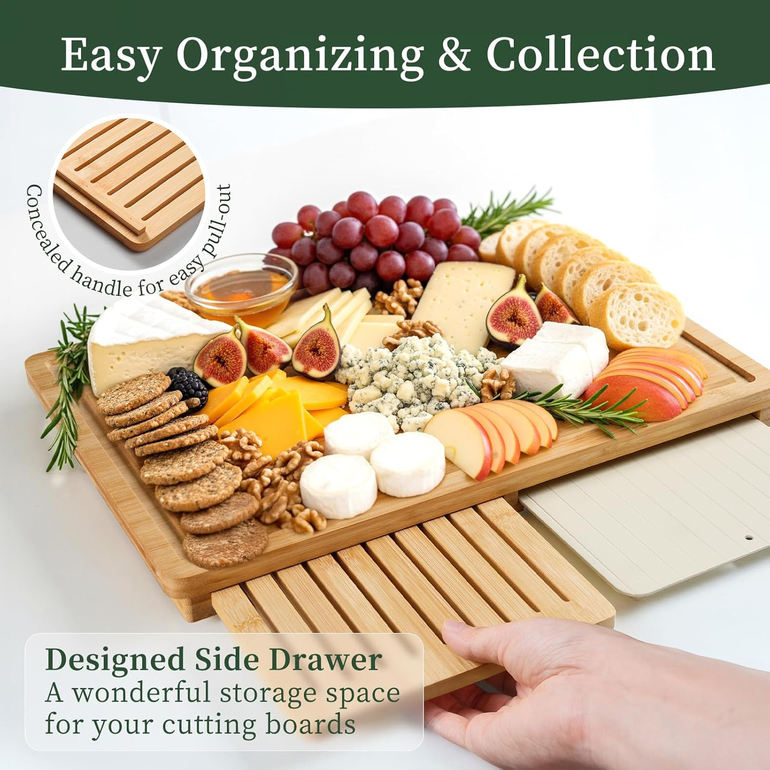 Bamboo Cutting Board Set Defro - Meal Prep Juice のレビューと価格