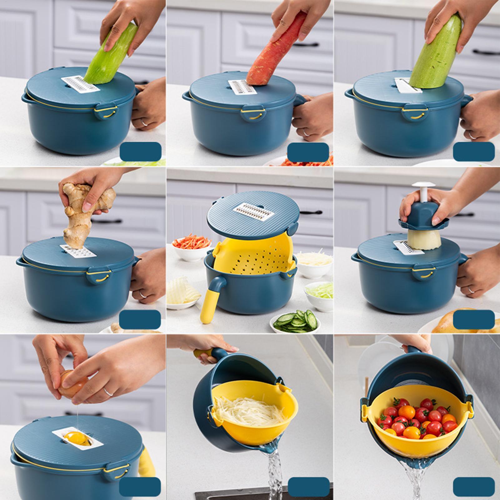 Veggie Slicer Kitchen Grater W - Meal Prep With Potatoes のレビューと価格